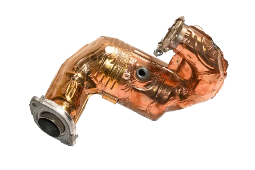 EXHAUST GAS LINE, COMPL.